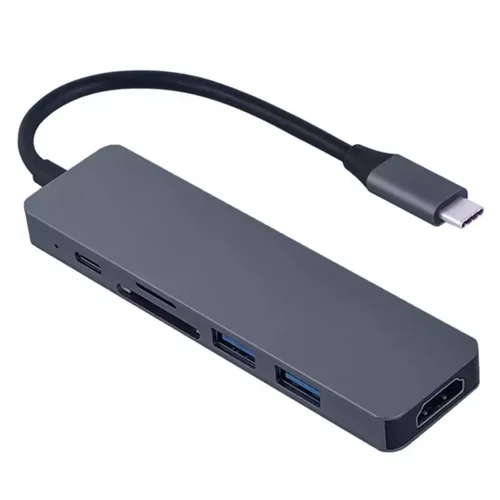 هاب 6 پورت USB-C مدل HC-13C