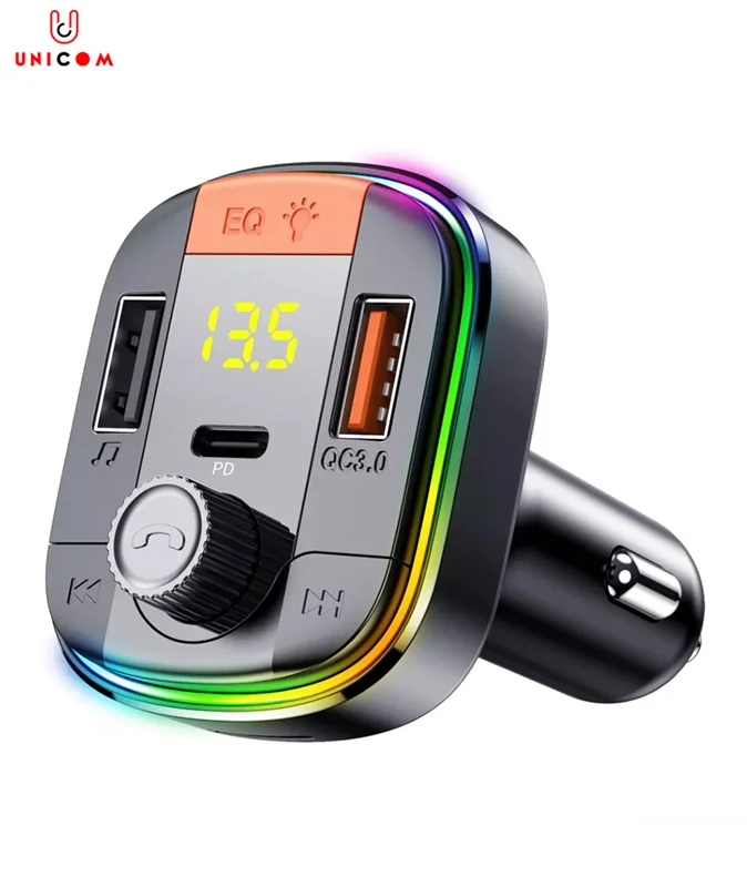 شارژر فندکی فست شارژ یسیدو  مدل Wireless fm Transmitter T832